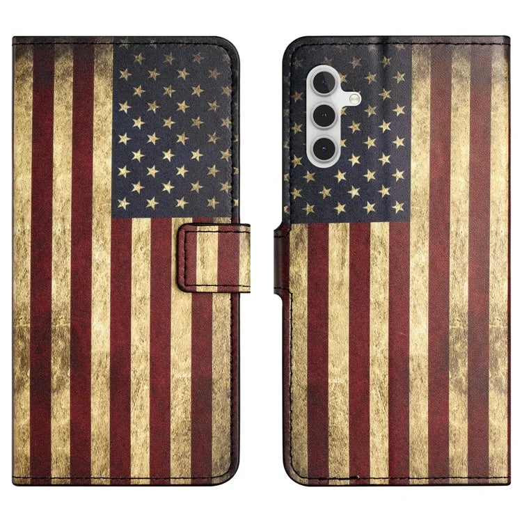 For Samsung Galaxy A15 5G Case with Wallet PU Leather Shockproof Phone Case