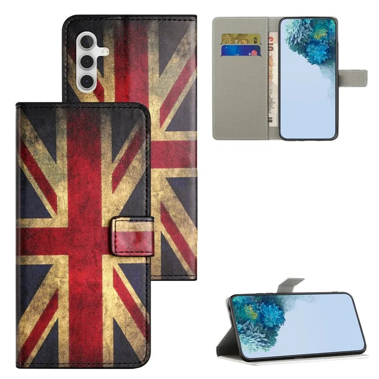 For Samsung Galaxy A15 5G Case with Wallet PU Leather Shockproof Phone Case
