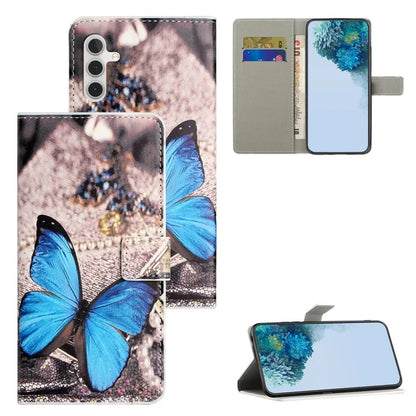For Samsung Galaxy A15 5G Case with Wallet PU Leather Shockproof Phone Case