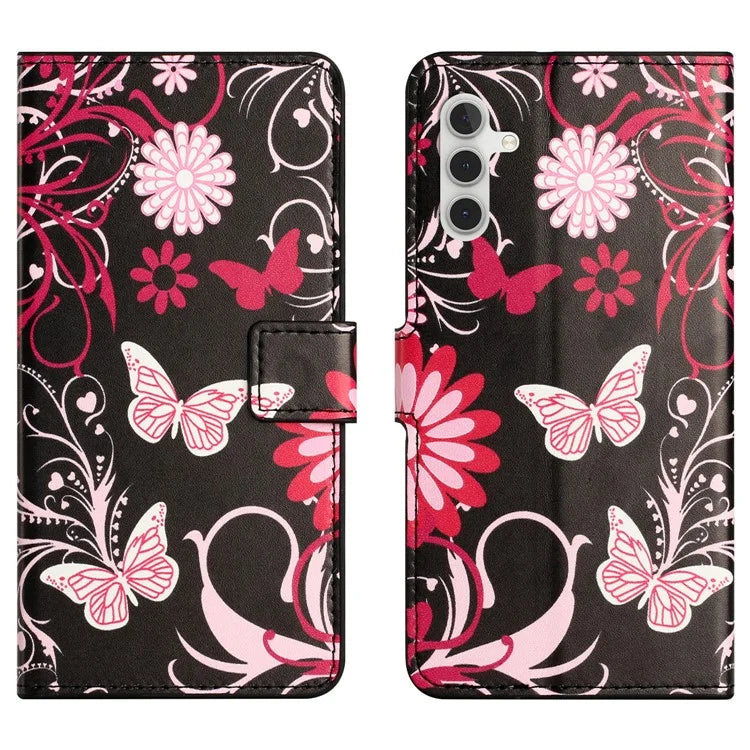 For Samsung Galaxy A15 5G Case with Wallet PU Leather Shockproof Phone Case