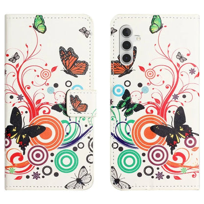 For Samsung Galaxy A15 5G Case with Wallet PU Leather Shockproof Phone Case