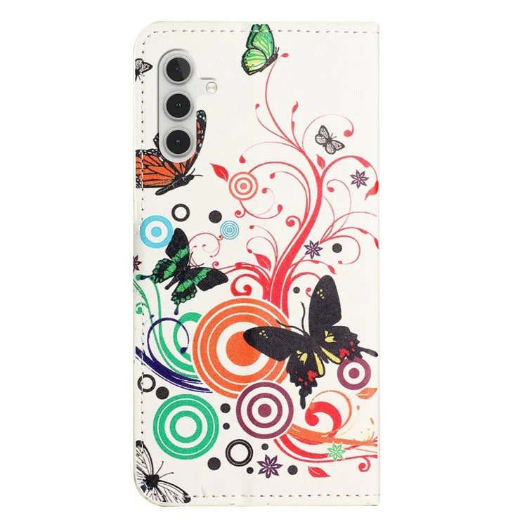 For Samsung Galaxy A15 5G Case with Wallet PU Leather Shockproof Phone Case