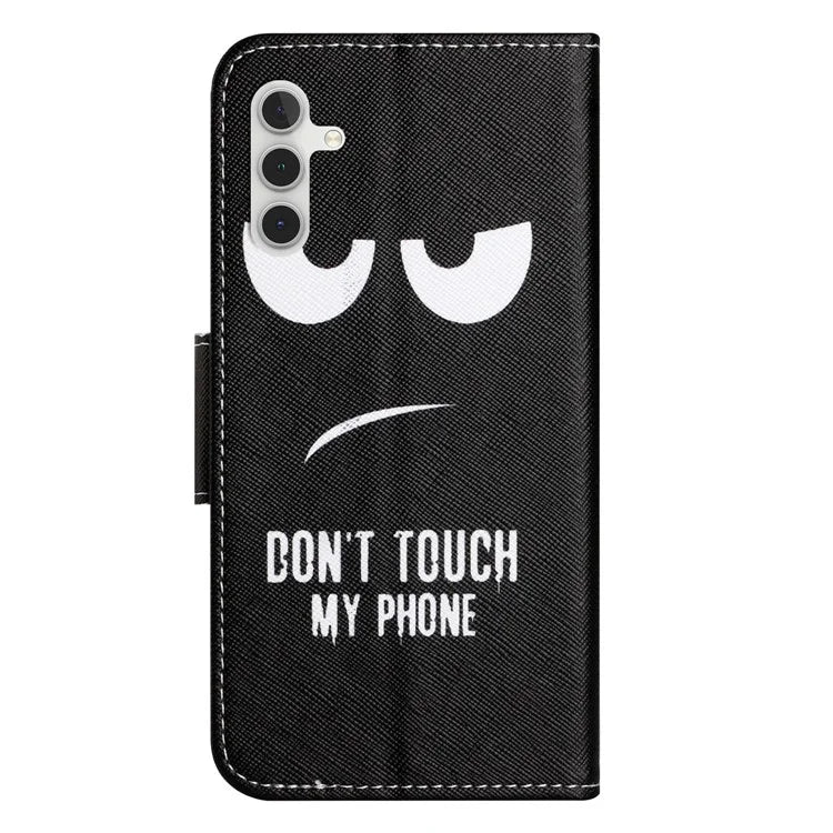For Samsung Galaxy A15 5G Case Pattern Printing PU Leather Flip Cover with Wallet
