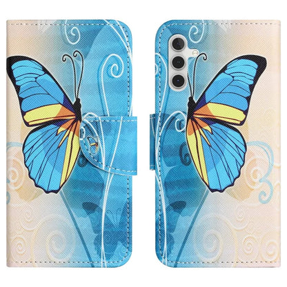 For Samsung Galaxy A15 5G Case Pattern Printing PU Leather Flip Cover with Wallet