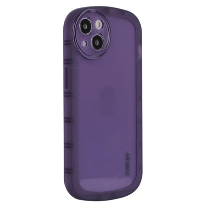 ENKAY HAT PRINCE For iPhone 15 Matte Phone Case TPU Four Corners Protective Cover