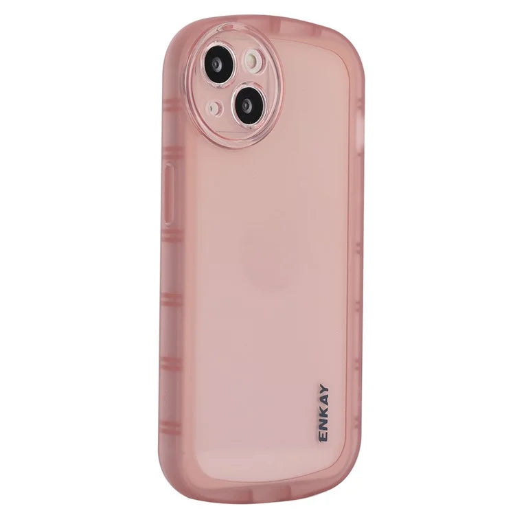 ENKAY HAT PRINCE For iPhone 15 Plus TPU Phone Case Corner Thickening Matte Cover