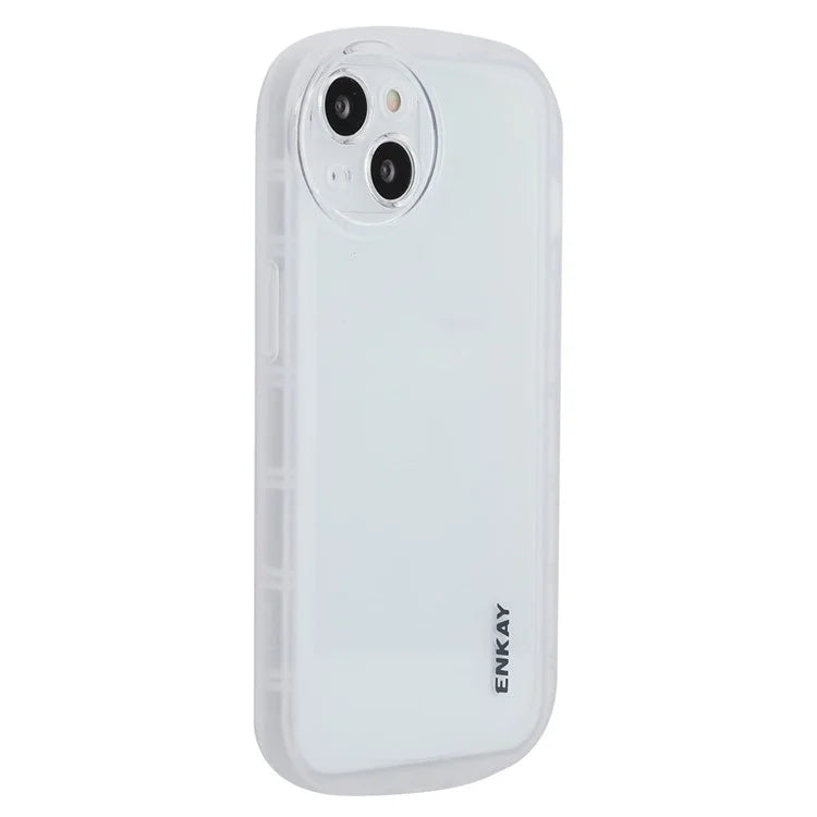ENKAY HAT PRINCE For iPhone 15 Plus TPU Phone Case Corner Thickening Matte Cover