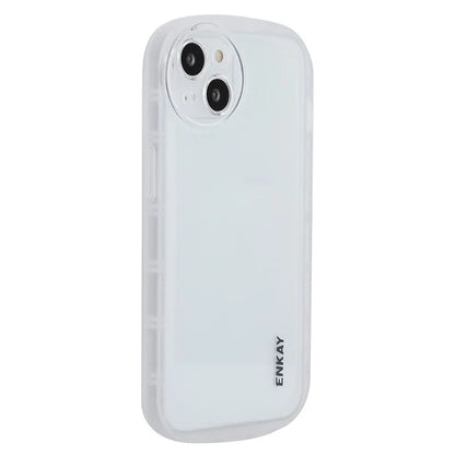 ENKAY HAT PRINCE For iPhone 15 Plus TPU Phone Case Corner Thickening Matte Cover