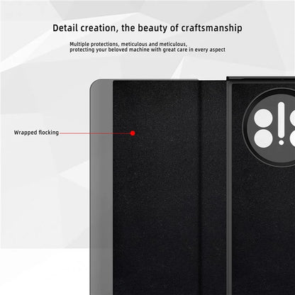 For Huawei Mate X5 Leather Case View Window Auto Wake / Sleep Phone Cover