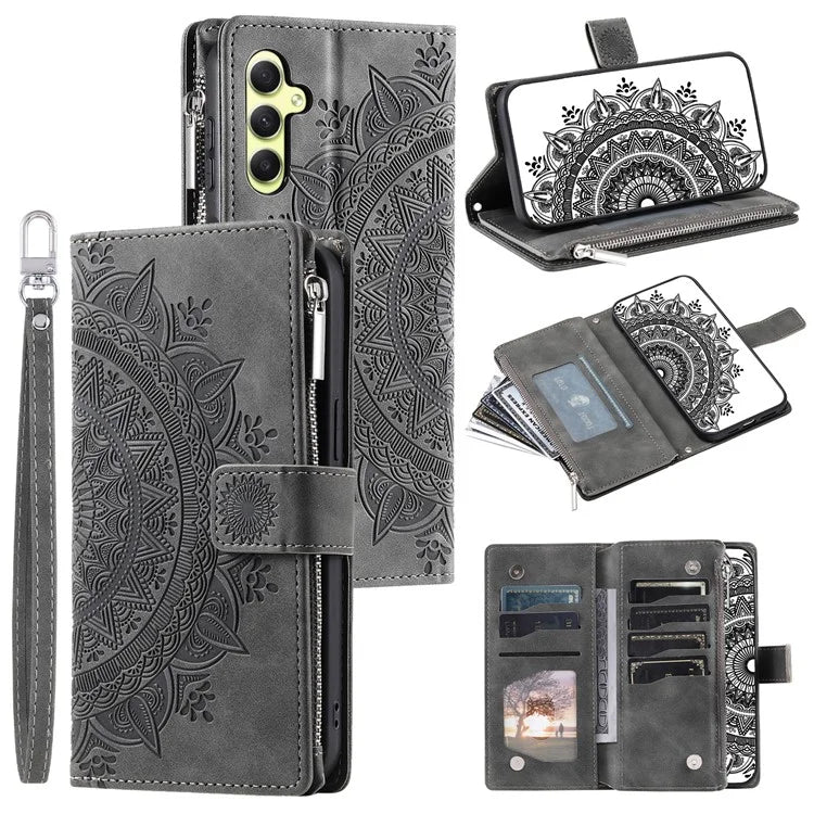 For Samsung Galaxy A05s 4G Case Phone Cover Wallet PU Leather Stand Shell with Strap