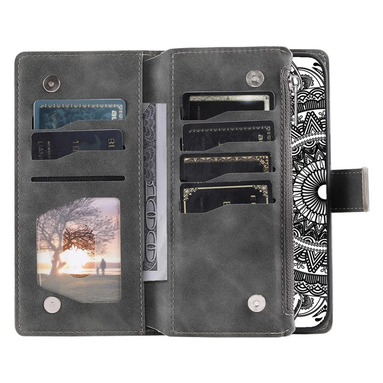 For Samsung Galaxy A05s 4G Case Phone Cover Wallet PU Leather Stand Shell with Strap