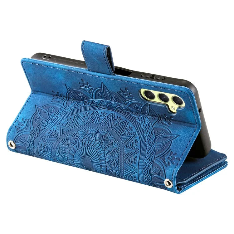 For Samsung Galaxy A05s 4G Case Phone Cover Wallet PU Leather Stand Shell with Strap