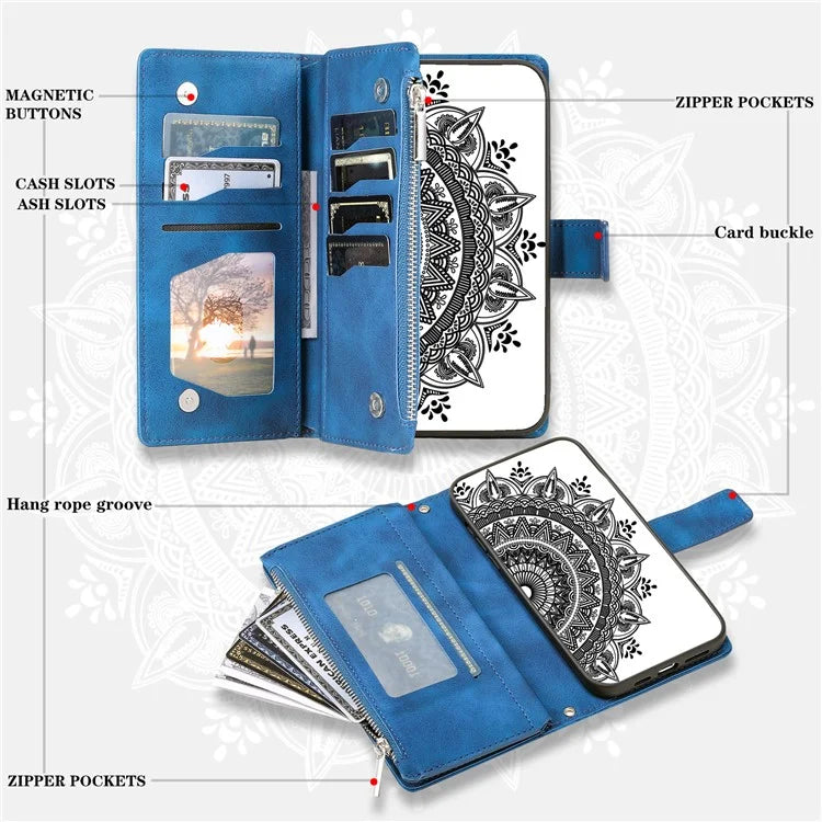 For Samsung Galaxy A05s 4G Case Phone Cover Wallet PU Leather Stand Shell with Strap