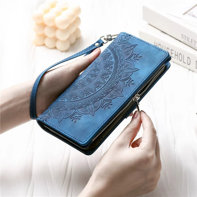 For Samsung Galaxy A05s 4G Case Phone Cover Wallet PU Leather Stand Shell with Strap