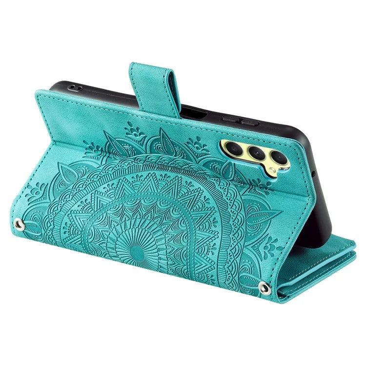 For Samsung Galaxy A05s 4G Case Phone Cover Wallet PU Leather Stand Shell with Strap