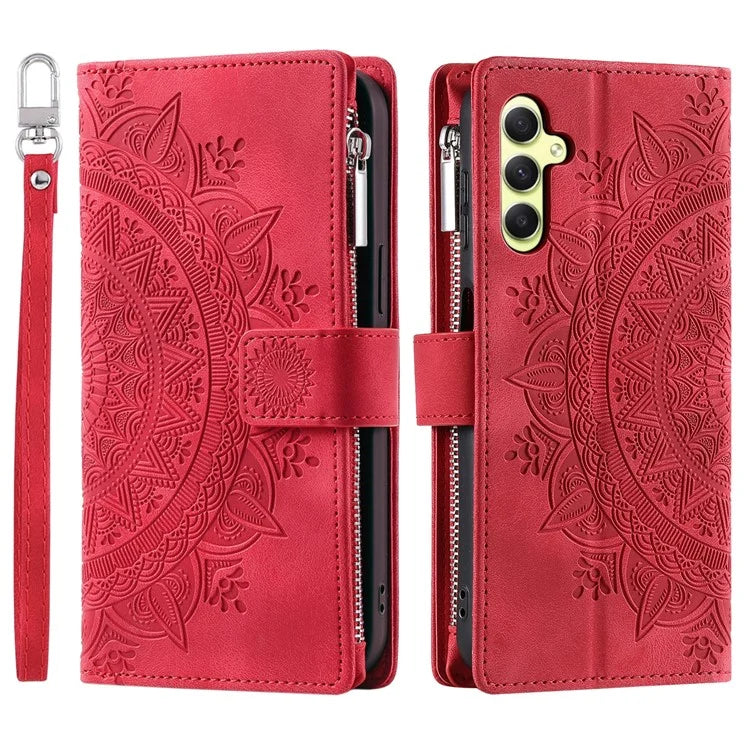 For Samsung Galaxy A05s 4G Case Phone Cover Wallet PU Leather Stand Shell with Strap