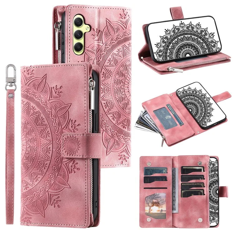 For Samsung Galaxy A05s 4G Case Phone Cover Wallet PU Leather Stand Shell with Strap