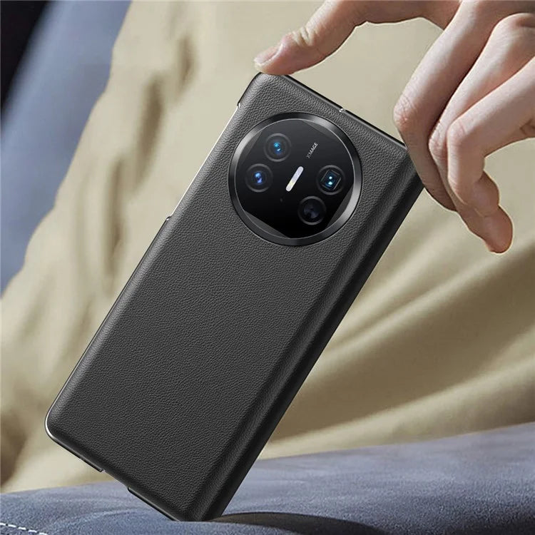 For Huawei Mate X5 Case View Window PU Leather Folding Phone Cover