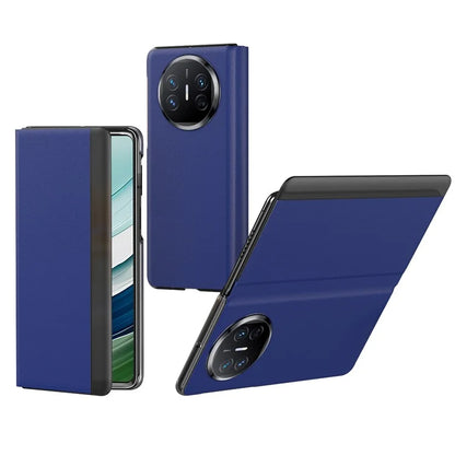 For Huawei Mate X5 Case View Window PU Leather Folding Phone Cover