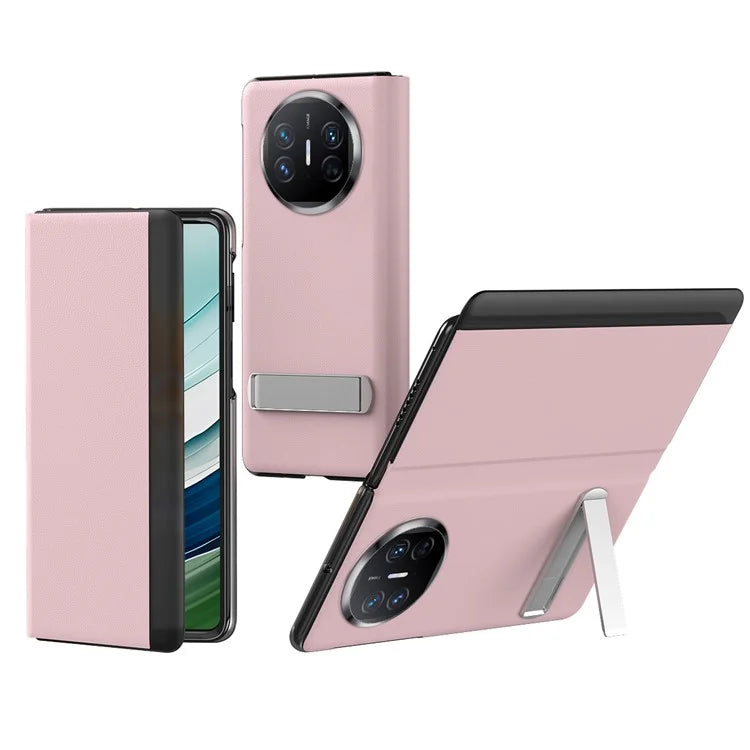 For Huawei Mate X5 Leather Case View Window Kickstand Phone Cover