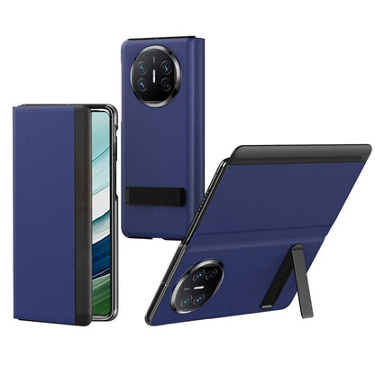 For Huawei Mate X5 Leather Case View Window Kickstand Phone Cover