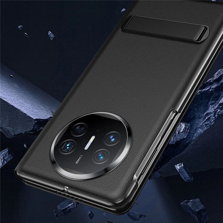 For Huawei Mate X5 Leather Case View Window Kickstand Phone Cover