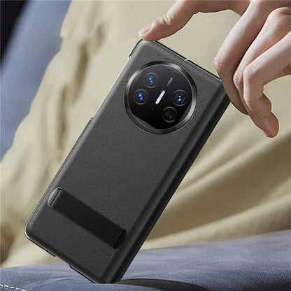 For Huawei Mate X5 Leather Case View Window Kickstand Phone Cover