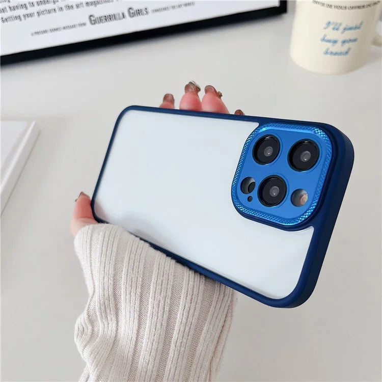 For iPhone 15 Pro Case TPU+PC Slim Cover Cellphone Protective Case