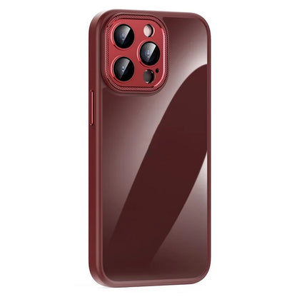 For iPhone 15 Pro Case TPU+PC Slim Cover Cellphone Protective Case