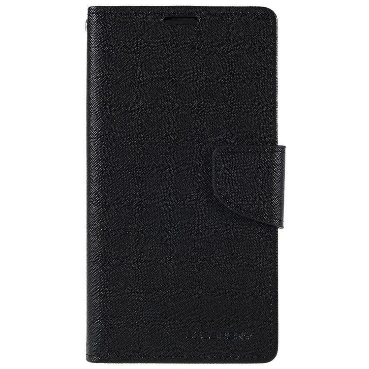 MERCURY GOOSPERY For iPhone 15 Plus Case Splicing Color Wallet Stand Leather Cover