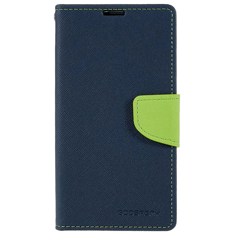MERCURY GOOSPERY For iPhone 15 Plus Case Splicing Color Wallet Stand Leather Cover