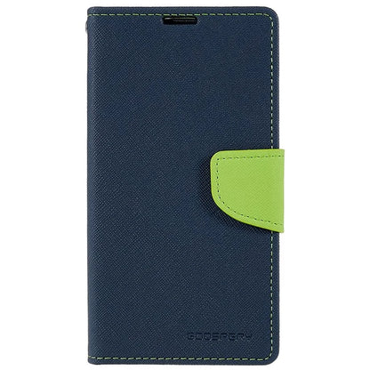 MERCURY GOOSPERY For iPhone 15 Plus Case Splicing Color Wallet Stand Leather Cover