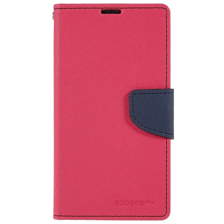MERCURY GOOSPERY For iPhone 15 Plus Case Splicing Color Wallet Stand Leather Cover