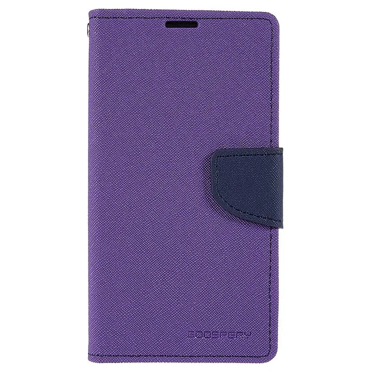 MERCURY GOOSPERY For iPhone 15 Plus Case Splicing Color Wallet Stand Leather Cover