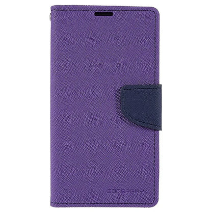 MERCURY GOOSPERY For iPhone 15 Plus Case Splicing Color Wallet Stand Leather Cover