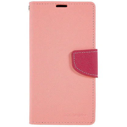 MERCURY GOOSPERY For iPhone 15 Plus Case Splicing Color Wallet Stand Leather Cover