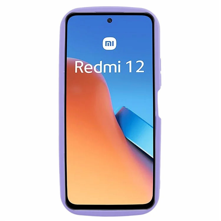 For Xiaomi Redmi 12 4G Case Rubberized TPU Anti-Scratch Phone Cover