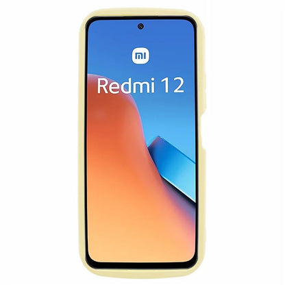 For Xiaomi Redmi 12 4G Case Rubberized TPU Anti-Scratch Phone Cover