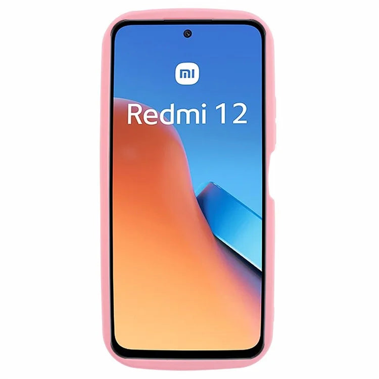For Xiaomi Redmi 12 4G Case Rubberized TPU Anti-Scratch Phone Cover