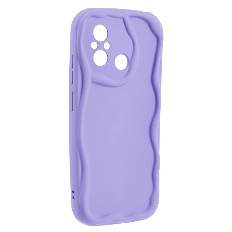 For Xiaomi Redmi 12C 4G Case Rubberized TPU Camera Protection Phone Cover