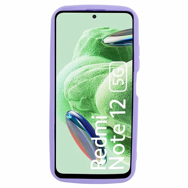 For Xiaomi Redmi Note 12 5G (India) / Poco X5 5G Case Soft TPU Rubberized Protective Phone Cover