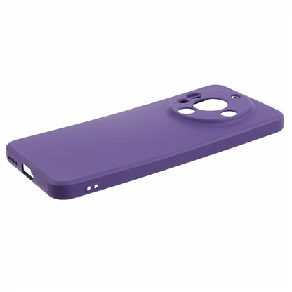 For Huawei Mate 60 Case Rubberized Soft TPU Fiber Lining Phone Cover