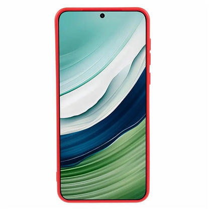 For Huawei Mate 60 Case Rubberized Soft TPU Fiber Lining Phone Cover