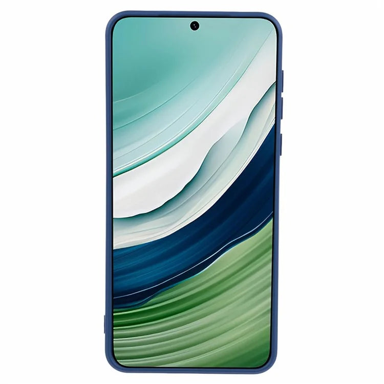 For Huawei Mate 60 Case Rubberized Soft TPU Fiber Lining Phone Cover