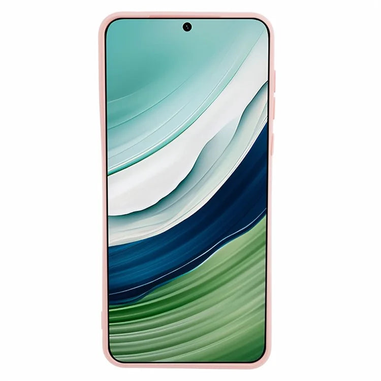 For Huawei Mate 60 Case Rubberized Soft TPU Fiber Lining Phone Cover