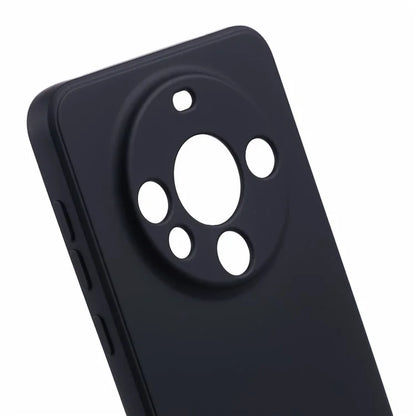 For Huawei Mate 60 Pro Case Fiber Lining Rubberized Anti-drop TPU Phone Cover
