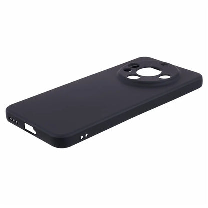 For Huawei Mate 60 Pro Case Fiber Lining Rubberized Anti-drop TPU Phone Cover