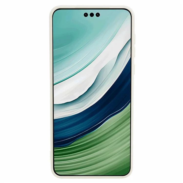 For Huawei Mate 60 Pro Case Fiber Lining Rubberized Anti-drop TPU Phone Cover
