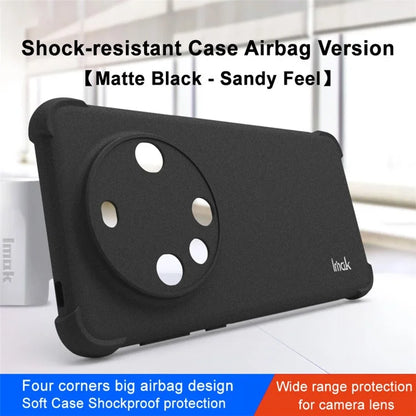 IMAK For Huawei Mate 60 Pro Matte Phone Case Shockproof TPU Cell Phone Cover Shell