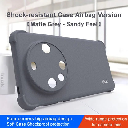 IMAK For Huawei Mate 60 Pro Matte Phone Case Shockproof TPU Cell Phone Cover Shell